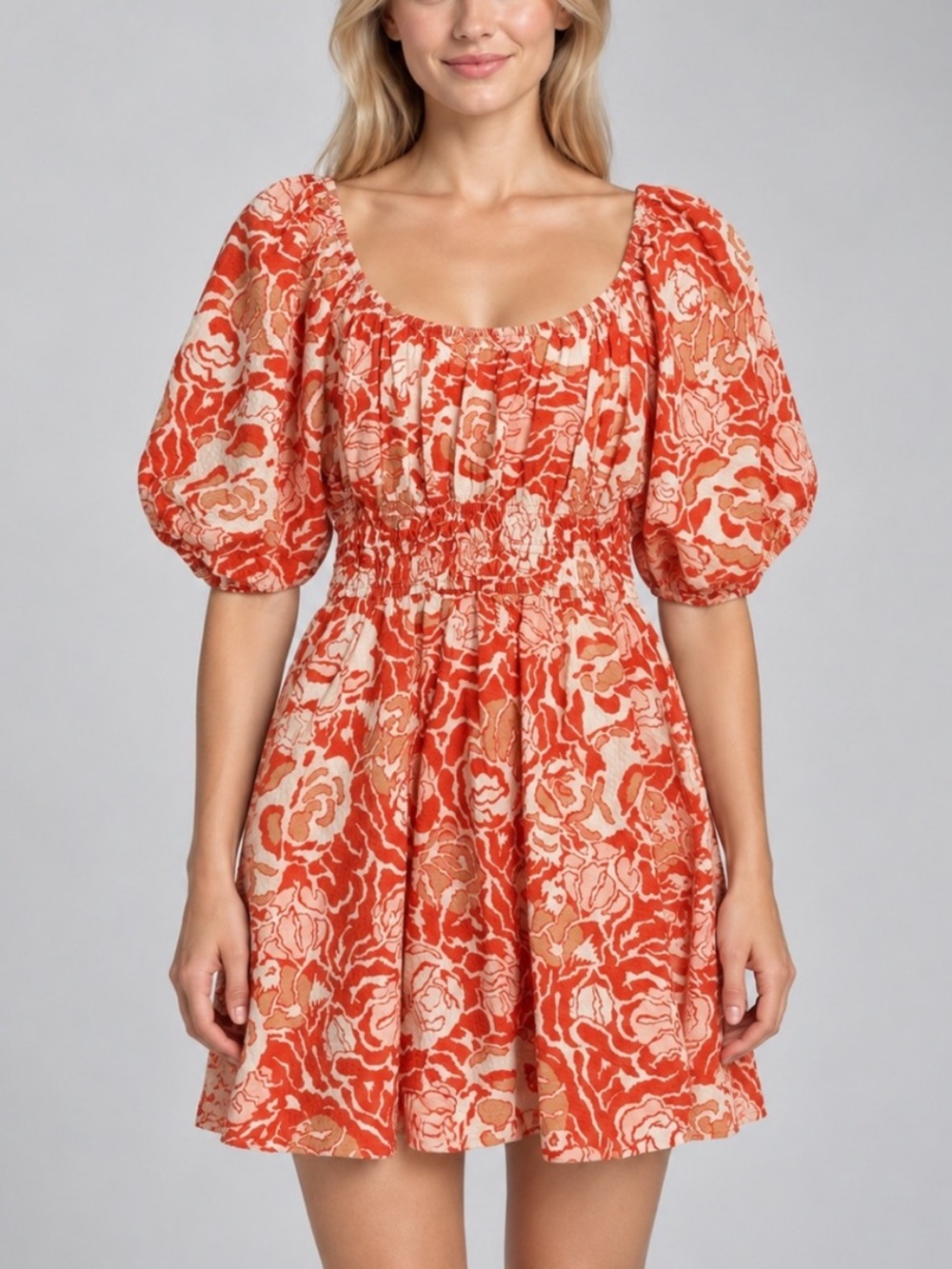 Tanya Taylor Ohara Dress Floral Mini Size Medium 6214